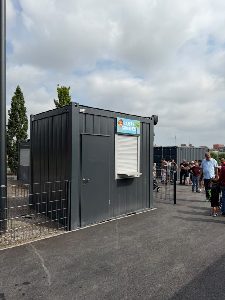 container parc attractions denain evo container 8